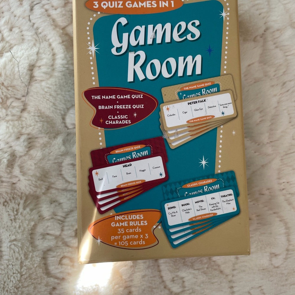 3-in-1 Card Game Set - Red, Blue, Gold